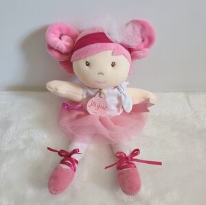 JoliJou Paris Les Tutus De Doudou Little Tutu Pink French Ballerina Doll
